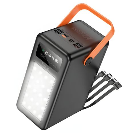 УМБ Hoco DB120 Prometheus Fully Compatible 22.5W PB/Lamp 120000 mAh Black
