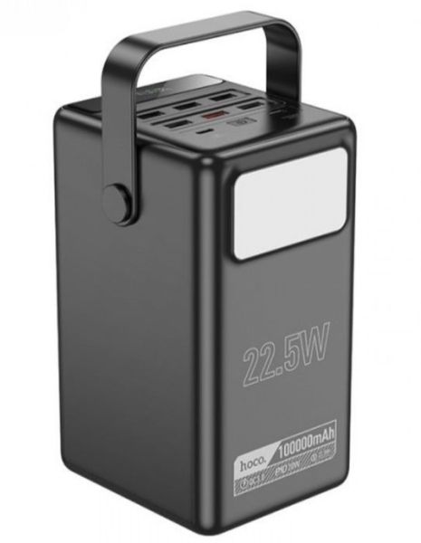Повербанк Hoco DB03 Endure 22.5W fully compatible PB/Lamp/ 100000mAh Black Повербанк Hoco DB03 Endure 22.5W fully compatible PB/Lamp/ 100000mAh Black