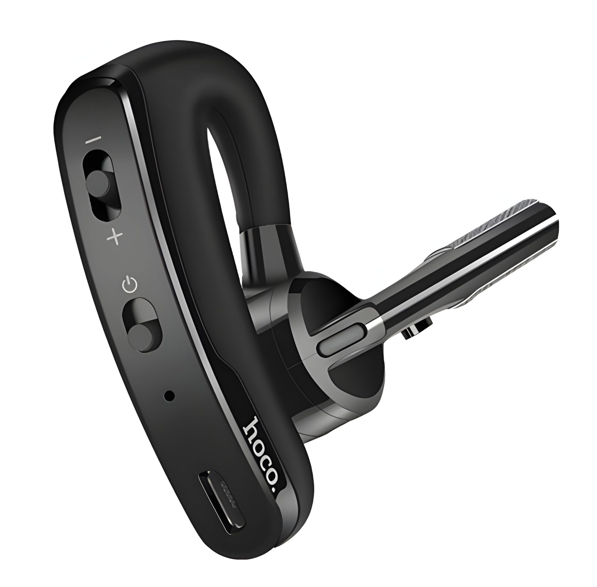 Бездротова гарнітура Hoco E15, 4h, 90 mAh чорна Бездротова гарнітура Hoco E15, 4h, 90 mAh чорна