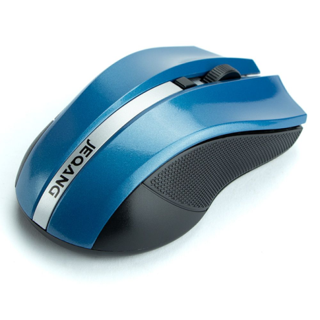 Wireless Миша JEQANG JW-213, 2.4G, 800-1600 DPI, 2xAAA Синій