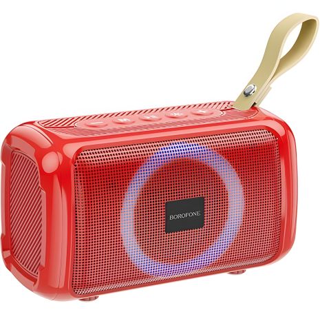 BOROFONE BR17 Cool Sports акустична система BT Speaker |BT5.1, TWS, AUX, FM, TF, USB, 4 години, 5W червона