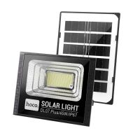 Садовий вуличний світильник на сонячній енергії Hoco DL07 Plus, IPX67, 45W, 2000mAh, black