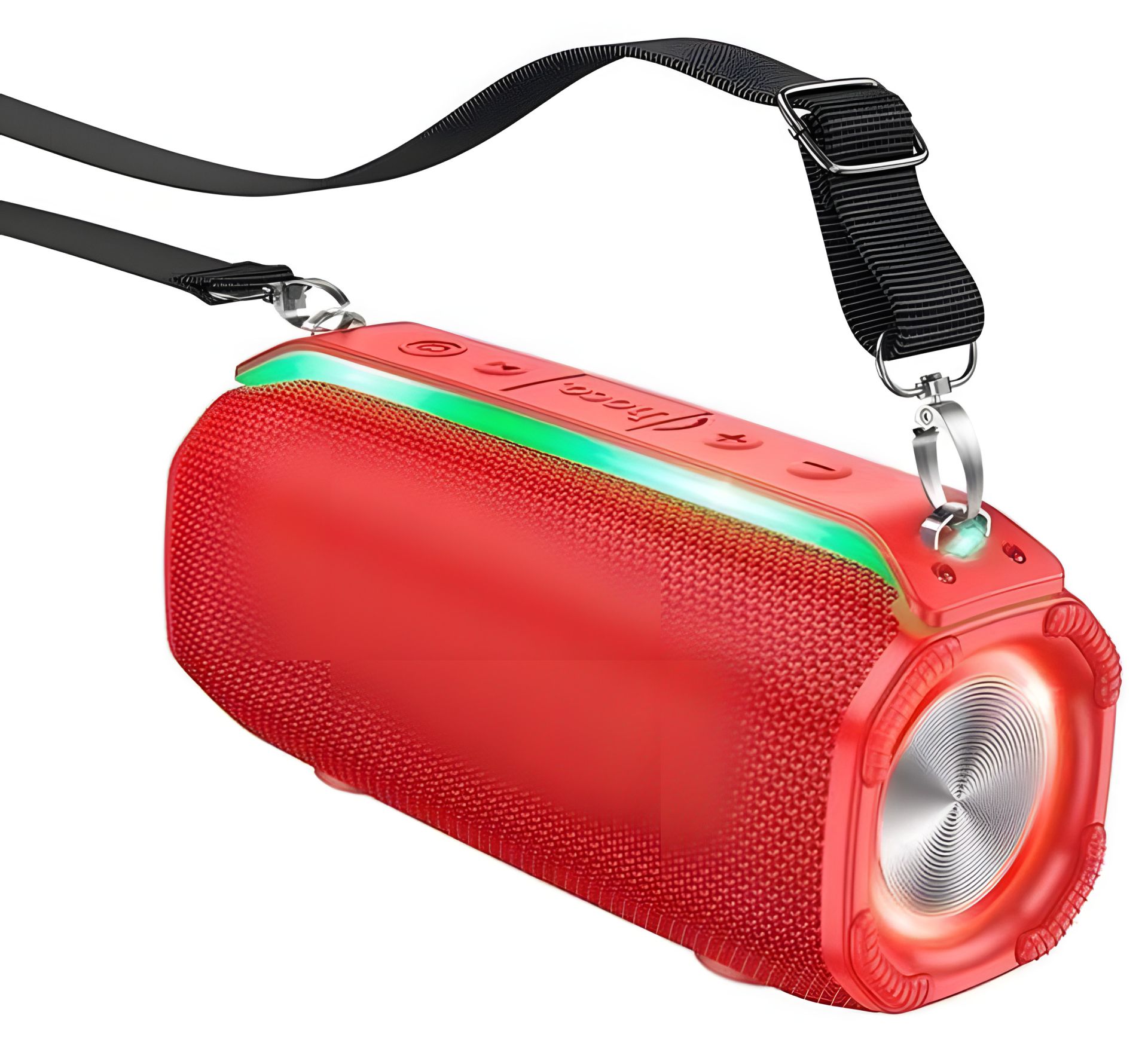 Колонка беспроводная Hoco HC23 |BT5.3, TWS/FM/USB/TF/AUX, 6h| красная со светомузыкой Колонка беспроводная Hoco HC23 |BT5.3, TWS/FM/USB/TF/AUX, 6h| красная со светомузыкой