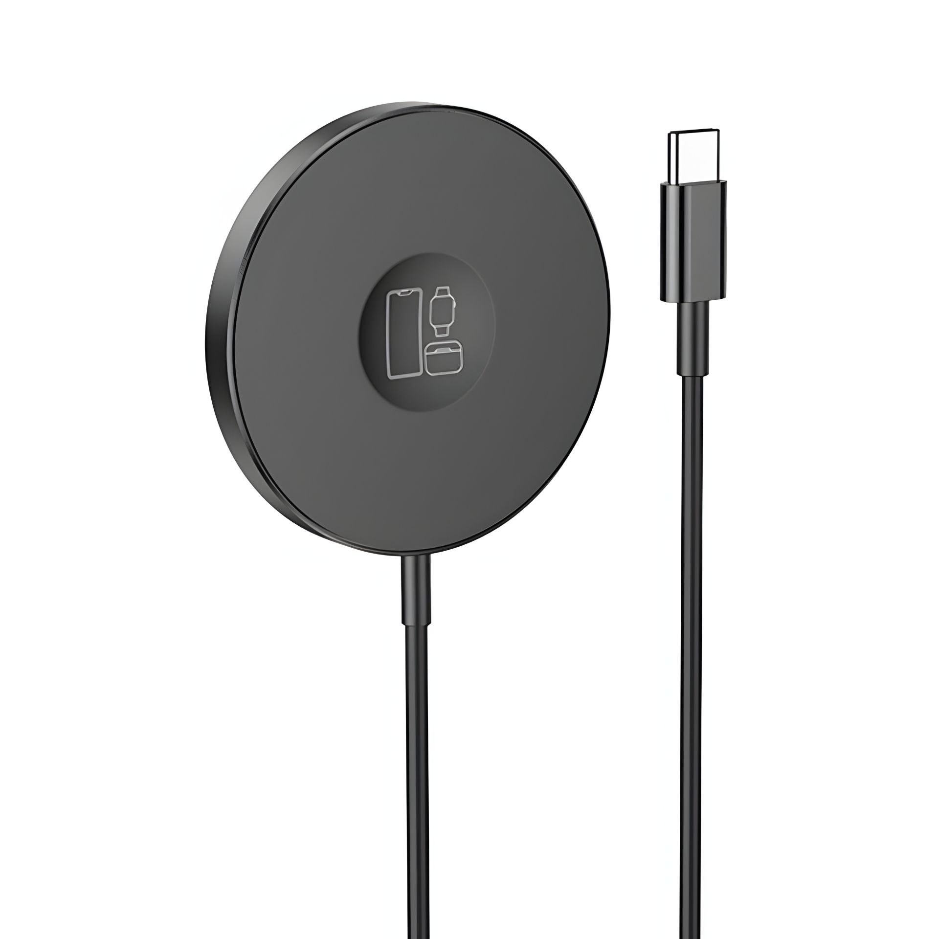 Зарядное устройство Borofone BQ18 3 в 1 магнитное черное Зарядное устройство Borofone BQ18 3 в 1 магнитное черное