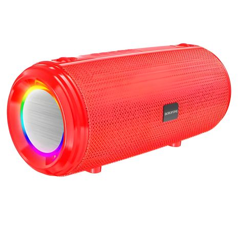 Колонка Borofone BR13 бездротова, IPX5, AUX, USB, TF, BT5.0, 10W, 1200mAh, 4h, червона Колонка Borofone BR13 бездротова, IPX5, AUX, USB, TF, BT5.0, 10W, 1200mAh, 4h, червона