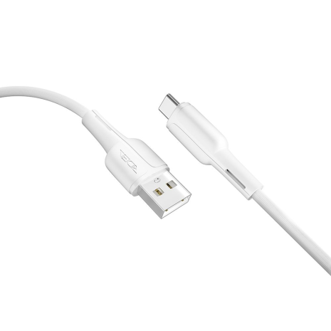 USB кабель Ridea RC-M121 Prima Type-C, 3A, 60W, 1m, Білий