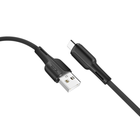 USB кабель Ridea RC-M121 Prima Type-C, 3A, 60W, 1m, Чорний
