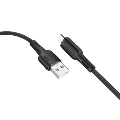 USB кабель Ridea RC-M121 Prima Type-C, 3A, 60W, 1m, Чорний