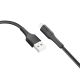 Ridea RC-M132 USB Fila Кабель, 12W, 1m, Lightning, Чорний