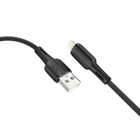 Ridea RC-M131 USB Prima Кабель, 12W, 1m, Lightning, Чорний