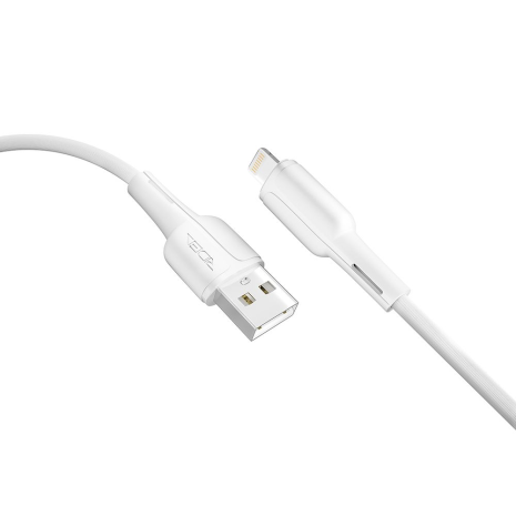 Кабель USB Ridea RC-M131 Prima, 12W, 1m, Lightning, Білий