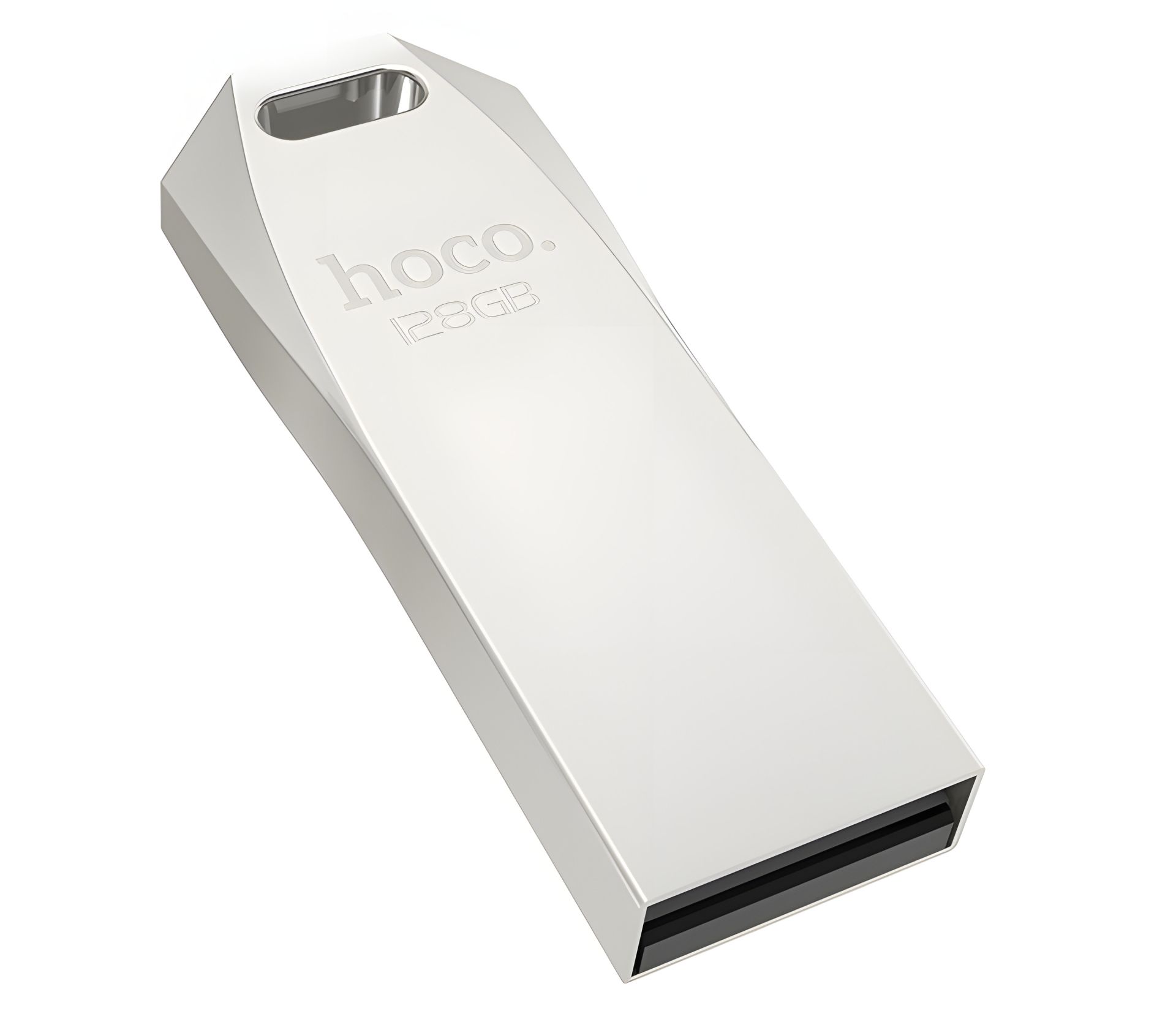 Накопичувач USB Hoco UD4, 128GB, USB2.0, сріблястий Накопичувач USB Hoco UD4, 128GB, USB2.0, сріблястий