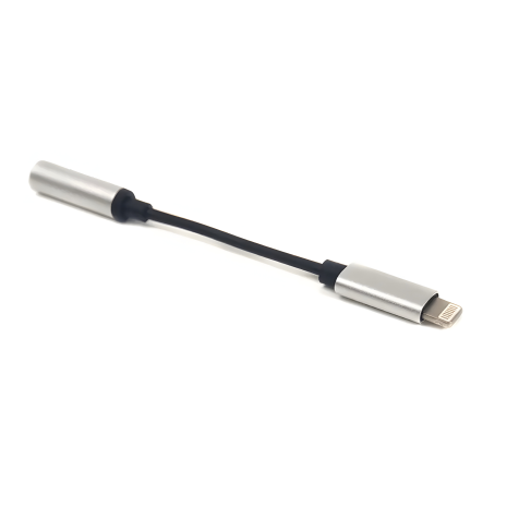 PowerPlant аудио-переходник 0.1 м, Lightning - Jack 3.5 мм