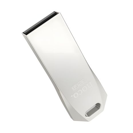 Накопичувач USB Hoco UD4, 32GB, USB2.0, сріблястий Накопичувач USB Hoco UD4, 32GB, USB2.0, сріблястий