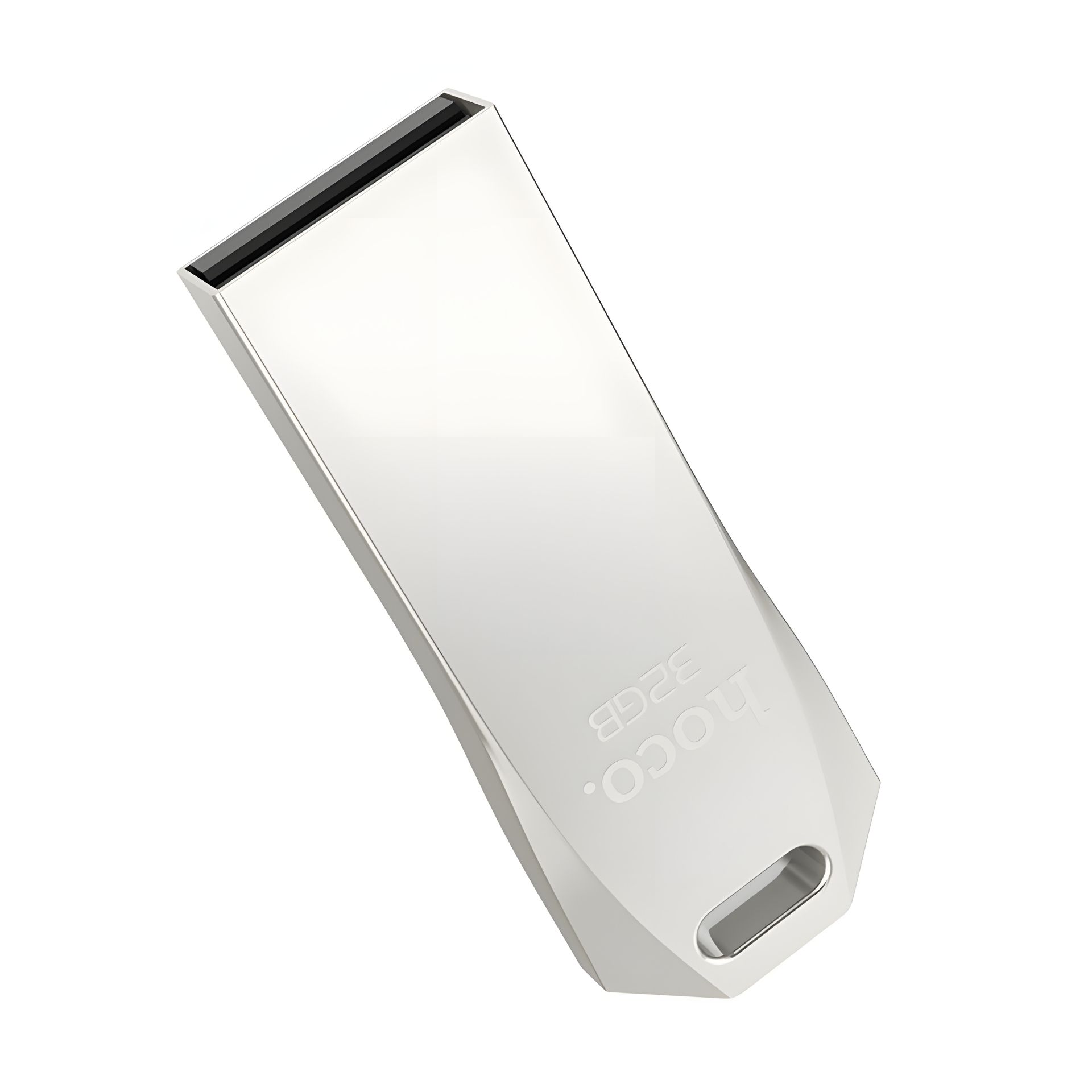 Накопичувач USB Hoco UD4, 32GB, USB2.0, сріблястий Накопичувач USB Hoco UD4, 32GB, USB2.0, сріблястий