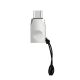 Адаптер Hoco UA9 Type-C to USB 3.0 (F), серебристый