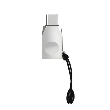 Перехідник-адаптер Hoco UA9, Type-C to USB 3.0 (F), сріблястий