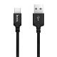 Кабель USB Hoco X14 Times Speed, Type-C, чорний, 1m