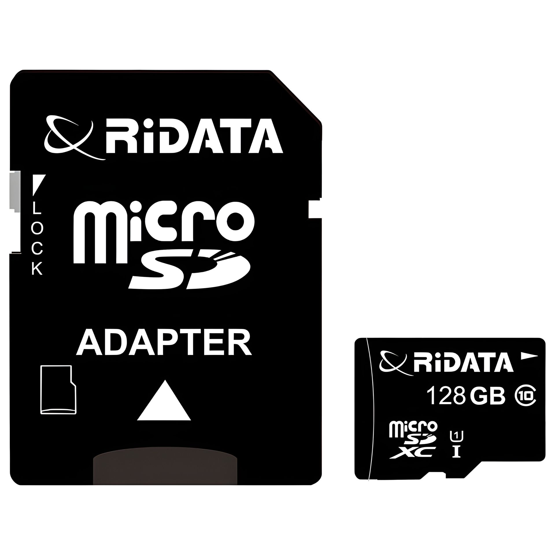 Карта пам'яті RiDATA microSDXC 128GB Class 10 UHS-I+ SD адаптер Карта пам'яті RiDATA microSDXC 128GB Class 10 UHS-I+ SD адаптер
