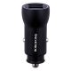 Зарядний пристрій авто Borofone BZ9 3.1A 2USB Black