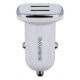 ЗУ Автомобильное Borofone BZ12 2.4A 2 USB Белый