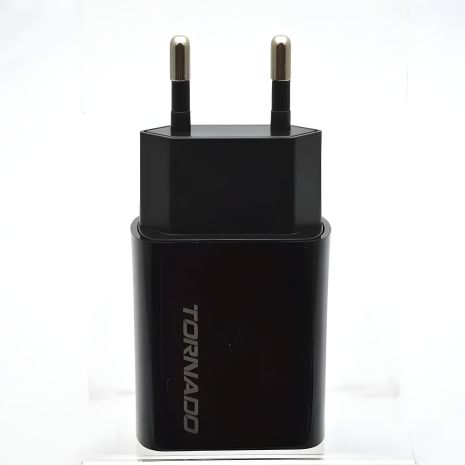 Зарядное устройство 2в1 Tornado TD-14 1USB Type-C Чёрный Зарядное устройство 2в1 Tornado TD-14 1USB Type-C Чёрный