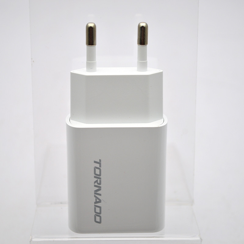 Зарядний пристрій 2in1 Tornado TD-14 1USB Type-C White Зарядний пристрій 2in1 Tornado TD-14 1USB Type-C White