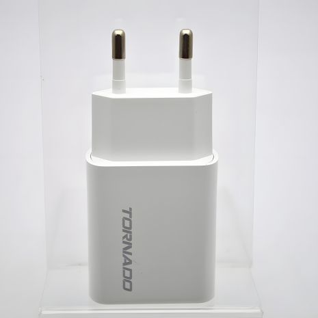 Зарядка 2-в-1 пристрій Tornado TD-14 1USB Type-C White
