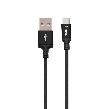 Кабель USB Hoco X14 Times Speed Micro Black