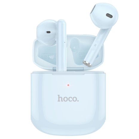 Bluetooth Стерео Гарнітура Hoco EW19 Plus, 30/250 mAh, 4h Блакитний