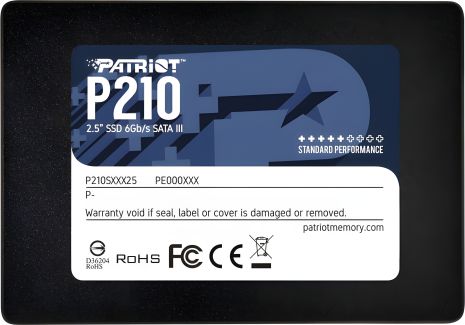 Patriot SSD P210 128GB 2.5" 7mm SATAIII 3D QLC