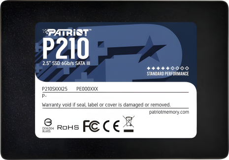 Patriot SSD P210 SATAIII 3D QLC 128GB 2.5" 7mm