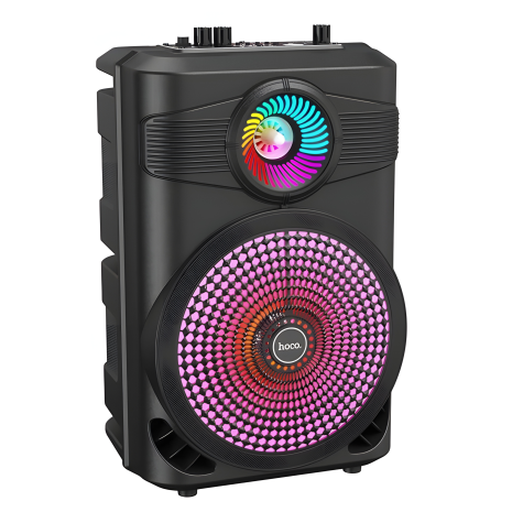 HOCO BS46 Mature outdoor Speaker, 10W, BT5.0, TWS, AUX, TF, USB, FM, 3Hours, black