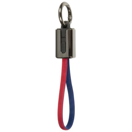 Кабель HOCO U36 USB - MicroUSB, 0.2М, червоно-синій