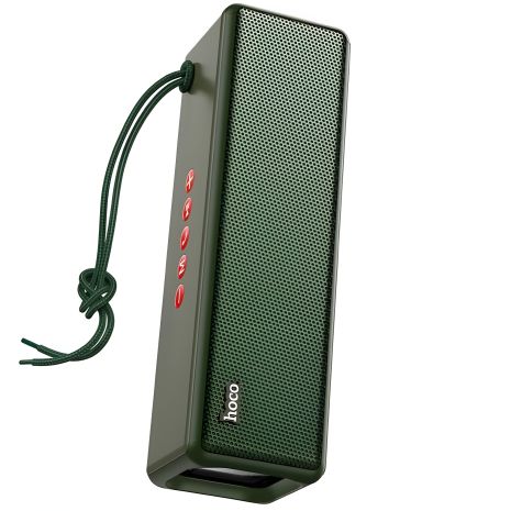 Акустика HOCO HC3 Bounce sports wireless speaker IPX4 | BT, TWS, AUX, FM, TF, USB | темно-зелений