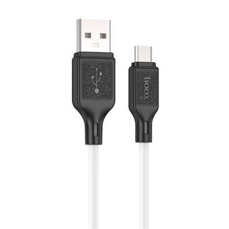 Кабель USB HOCO X90 USB - MicroUSB, 2.4А, 1М, білий