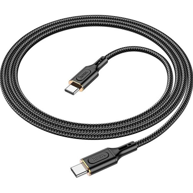 USB Кабель HOCO X95 Type-C - Type-C 60W черный USB Кабель HOCO X95 Type-C - Type-C 60W черный