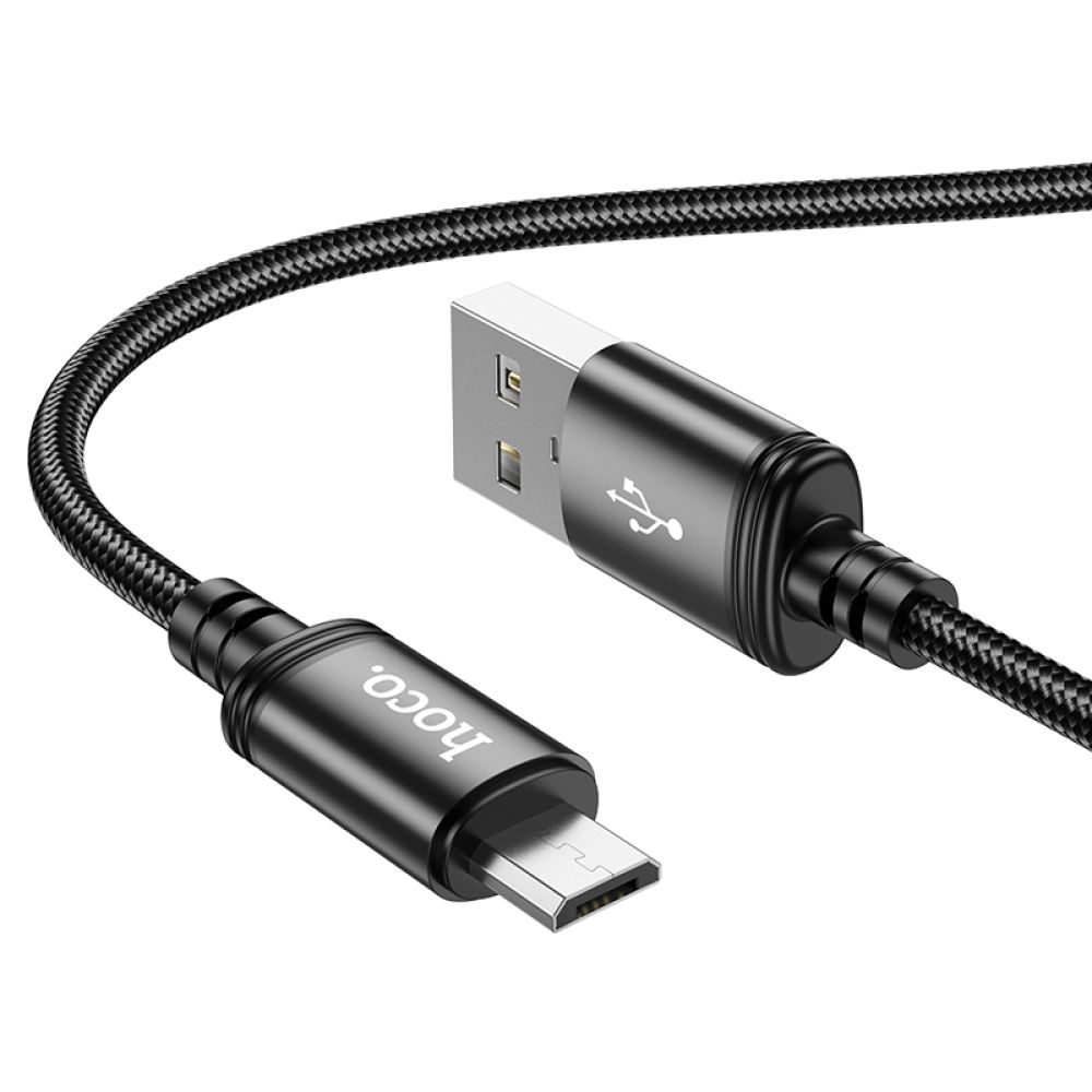 USB Кабель HOCO X89 USB - MicroUSB черный USB Кабель HOCO X89 USB - MicroUSB черный