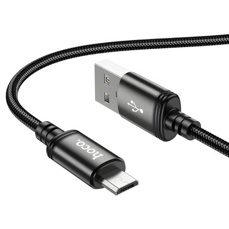 USB Кабель HOCO X89 MicroUSB - USB черный