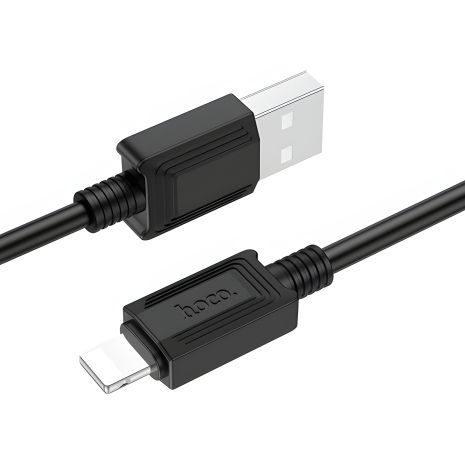 Кабель HOCO X73 USB - Lightning, 1М, чорний