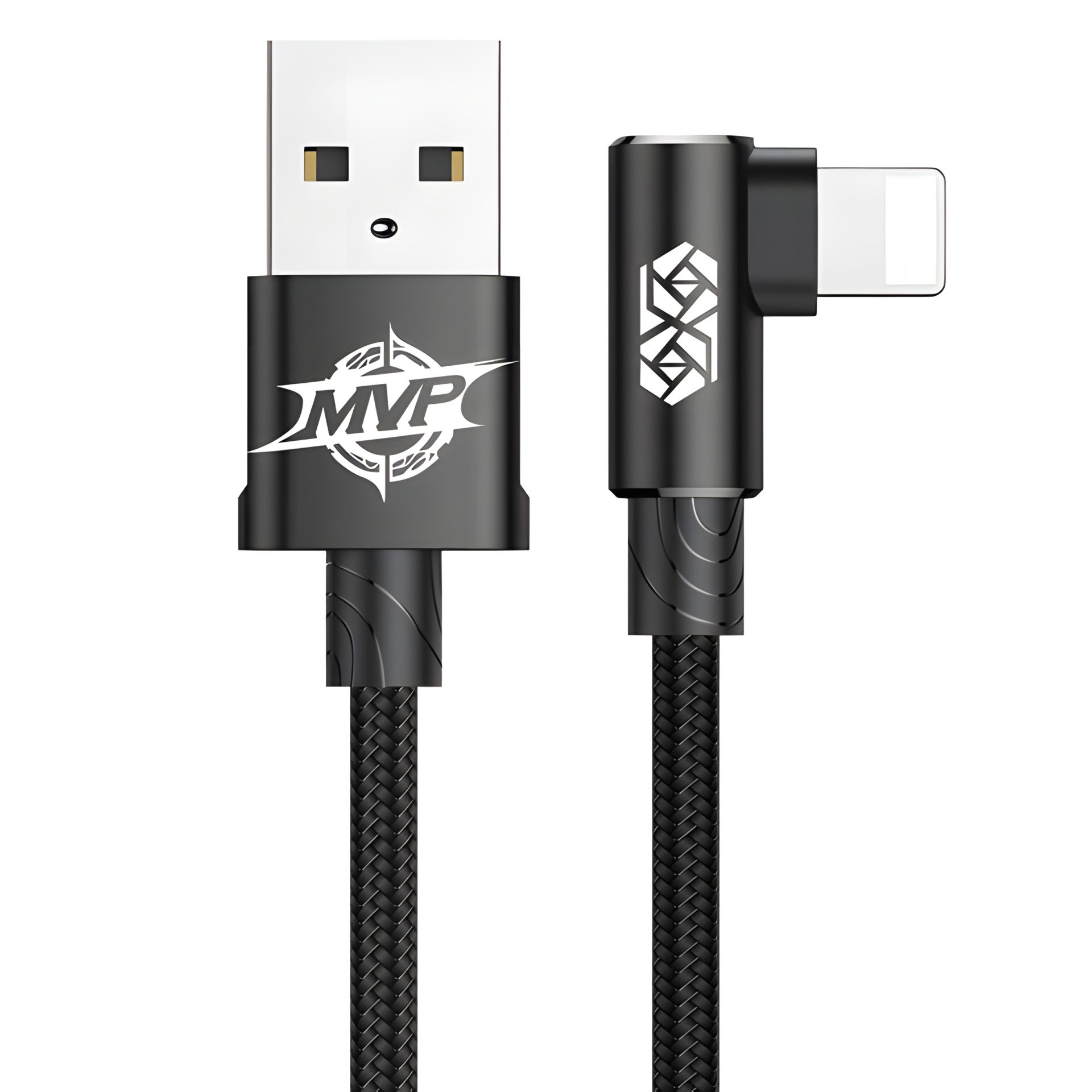 Baseus MVP Elbow USB CALMVP Lightning 1.5A 2m Чорний, A01 Baseus MVP Elbow USB CALMVP Lightning 1.5A 2m Чорний, A01