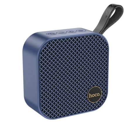 Бездротова колонка Hoco HC22, BT5.2, AUX, TF, USB, FM, 4h, синя