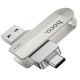 USB накопитель Type-C/ USB3.0 128GB Hoco UD10 Wise стальной USB накопитель Type-C/ USB3.0 128GB Hoco UD10 Wise стальной