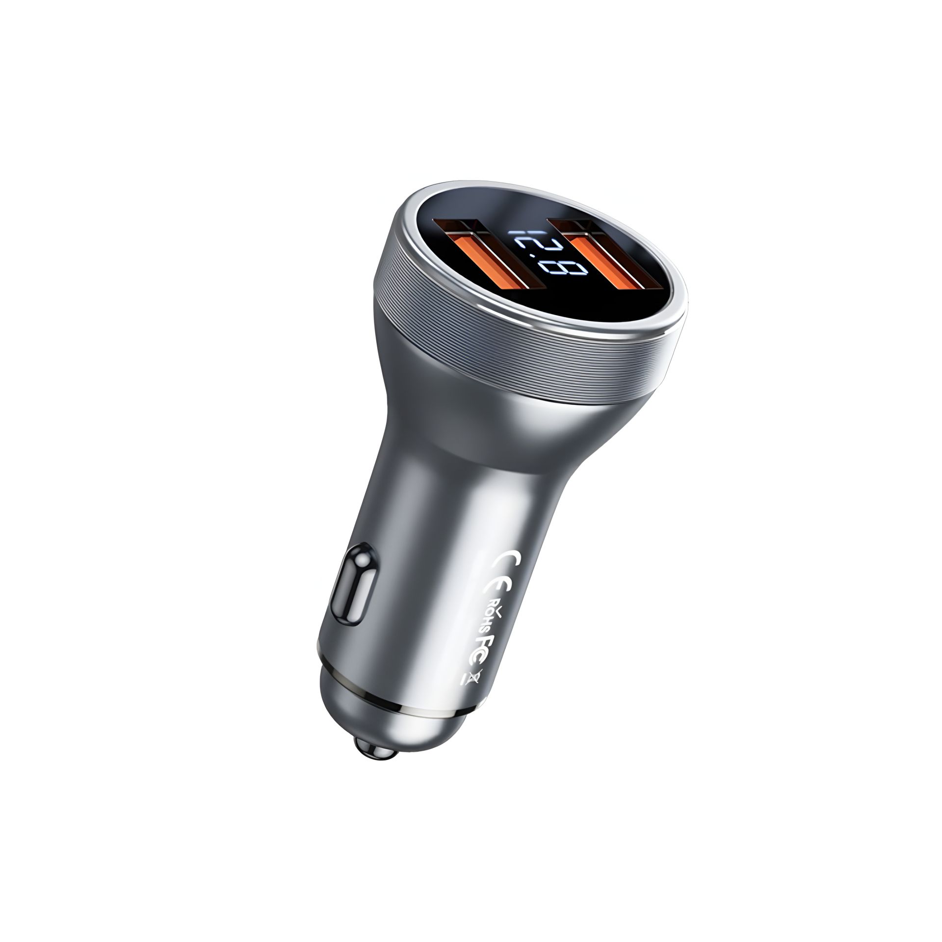 Авто Зарядний пристрій Remax RCC325 45W QC3.0 Сірий Авто Зарядний пристрій Remax RCC325 45W QC3.0 Сірий