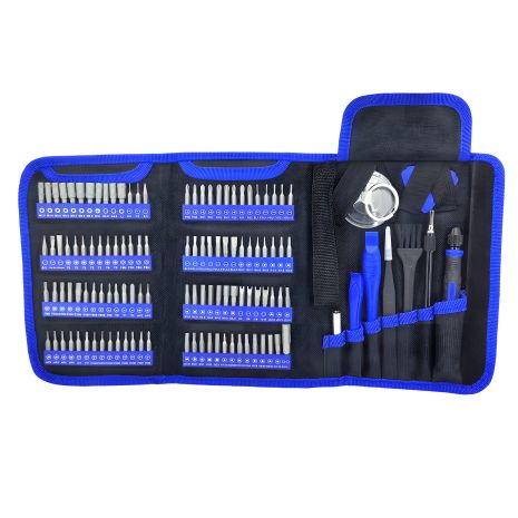 Инструментальный набор Kaisi K-9126 (ручка, 112 бит, 2 удлинителя, пинцет, 9 открывателей, кисточка ESD)