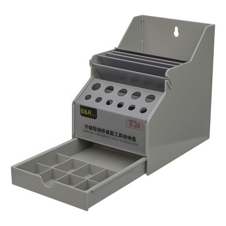 Пластиковий інструментальний органайзер B&R S-28, 12 x 16 x 17 см Пластиковий інструментальний органайзер B&R S-28, 12 x 16 x 17 см