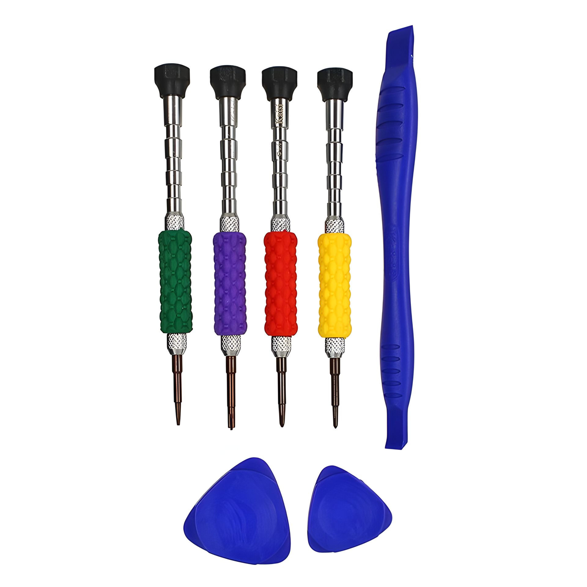 Инструменты для разборки Kaisi K-T3602 (отвёртки: *0.8, +1.3, Y0.6, hexagon M2.5, 2 медиатора, двусторонняя лопатка) Инструменты для разборки Kaisi K-T3602 (отвёртки: *0.8, +1.3, Y0.6, hexagon M2.5, 2 медиатора, двусторонняя лопатка)