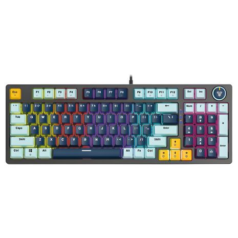 Ігрова клавіатура Fantech ATOM96 MK890V2 Red Switch SkyBlue