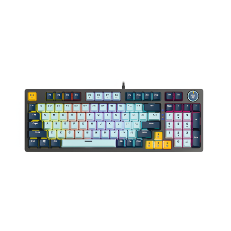 Клавиатура для игр Fantech ATOM96 MK890V2 Red Switch SkyBlue