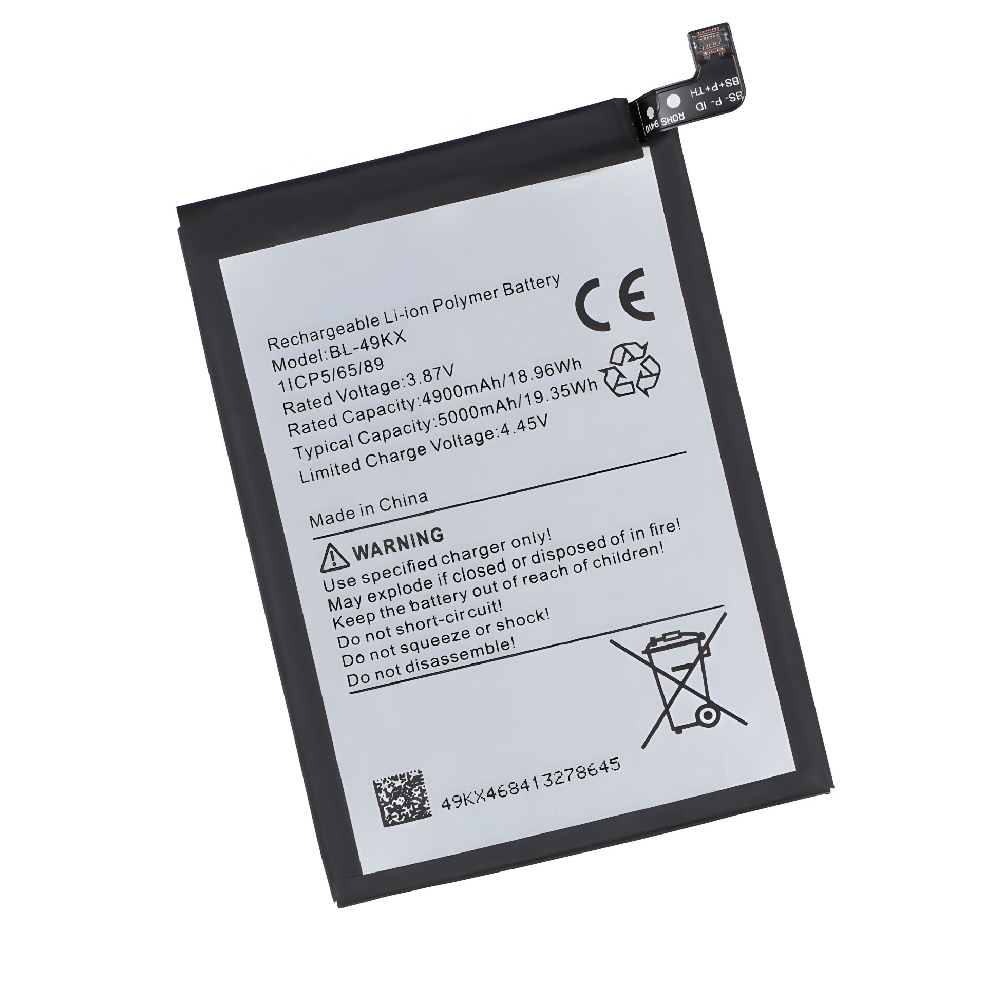 Yoki для Infinix Note 11/12/12 Pro / Аккумулятор BL-49KX Yoki для Infinix Note 11/12/12 Pro / Аккумулятор BL-49KX